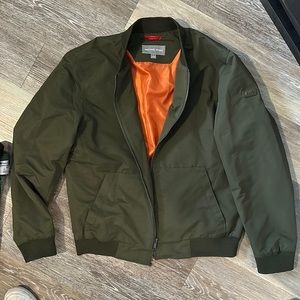 MK dark green bomber jacket